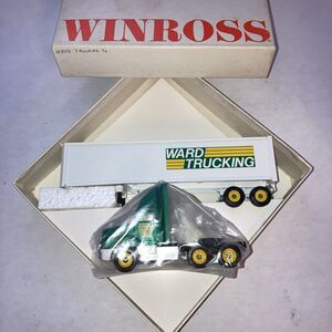 Vintage Winross Ward Trucking Tractor Trailer 1/64